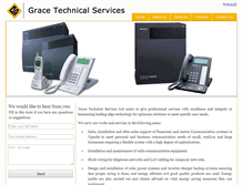 Tablet Screenshot of gracetechnicalservices.com